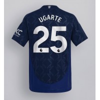 Echipament fotbal Manchester United Manuel Ugarte #25 Tricou Deplasare 2024-25 maneca scurta